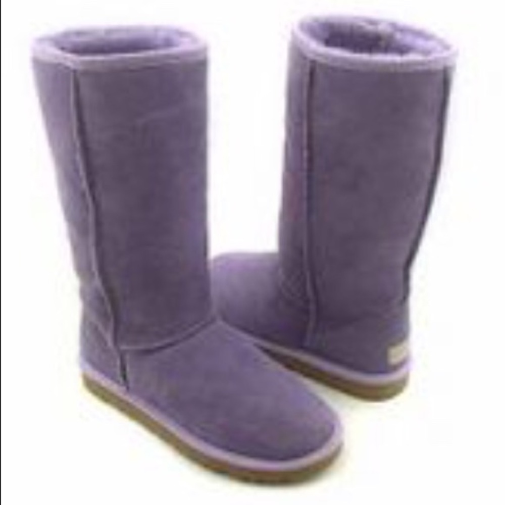 Gently used tall Purple Uggs!